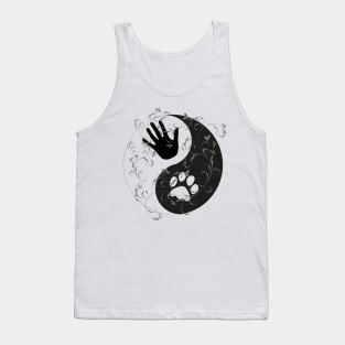 Yin Yang - Hand and Paw Tank Top